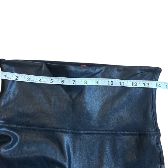 Spanx Faux Leather Leggings- High Waisted Vegan Leather- Size XLarge - Picture 10 of 12